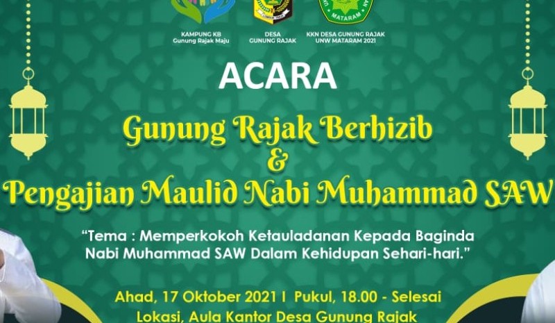 Memperingati Maulid Nabi Muhammad SAW Sebagai Bentuk Pengembalian Identitas Ketauladanan Dan Kepemimpinan